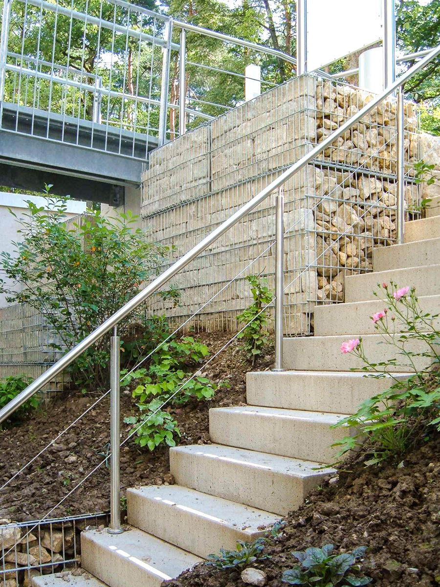 RAWE-корзина с кладочным камнем